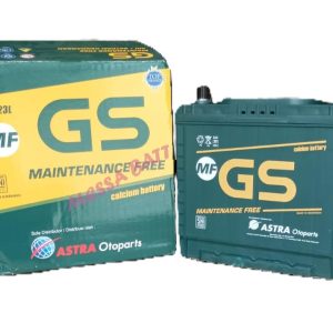 Aki Mobil GS Battery Type 55D23L MF 60AH