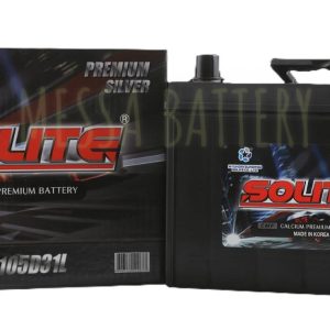 Aki Mobil Solite Battery Type 105D31L 83AH