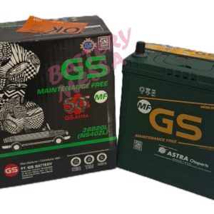 Aki Mobil GS Battery Type NS40ZL MF 35AH