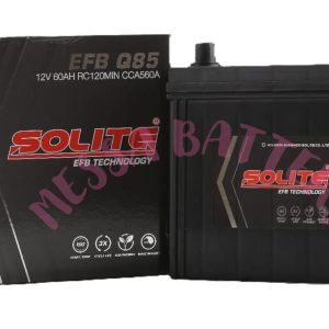 Aki Mobil Solite Battery Type Q85 60AH